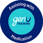 Assiting with Medication microcredential badge